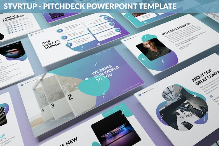 创业融资路演商业计划PPT模板 - PPT派