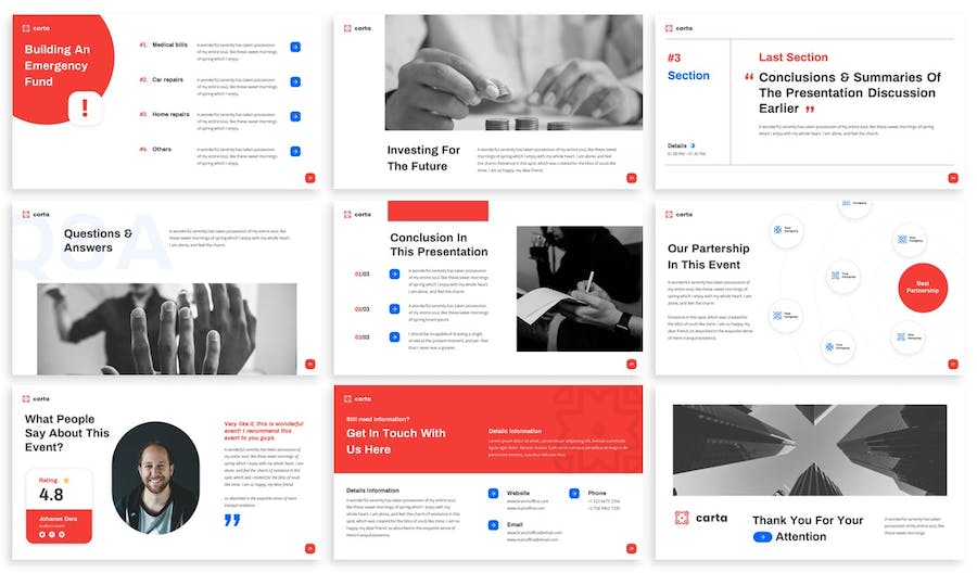 财务规划投资理财方案Keynote模板 - PPT派