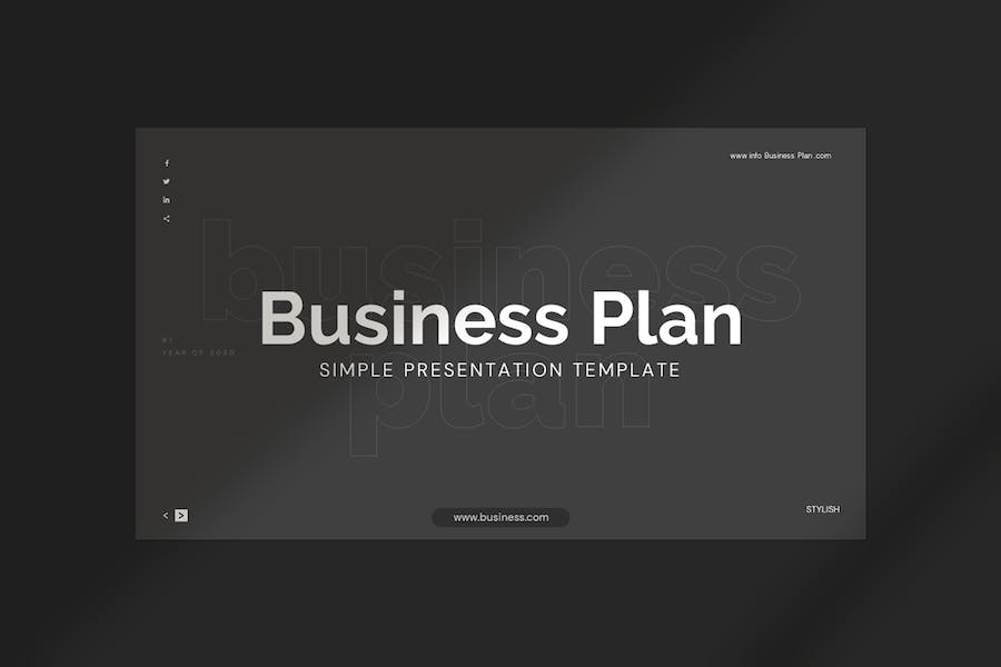 企业商业计划书战略规划方案Keynote模板 - PPT派