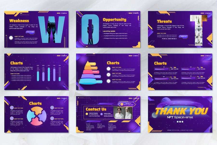 创意设计项目介绍方案Keynote模板 Retry - PPT派