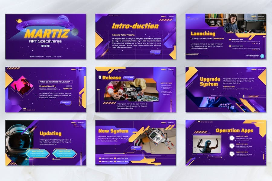 创意设计项目介绍方案Keynote模板 Retry - PPT派