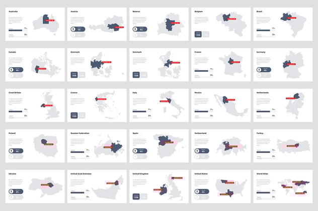 融资路演报告方案信息图形PPT模板 - PPT派