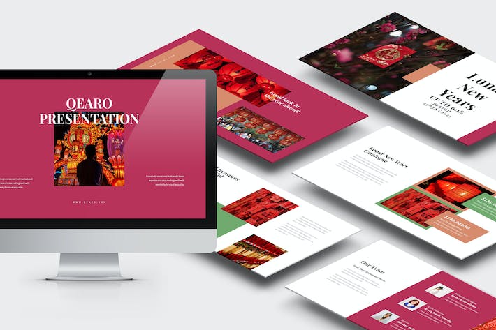 中国新年传统贺岁庆祝指南PPT模板 - PPT派