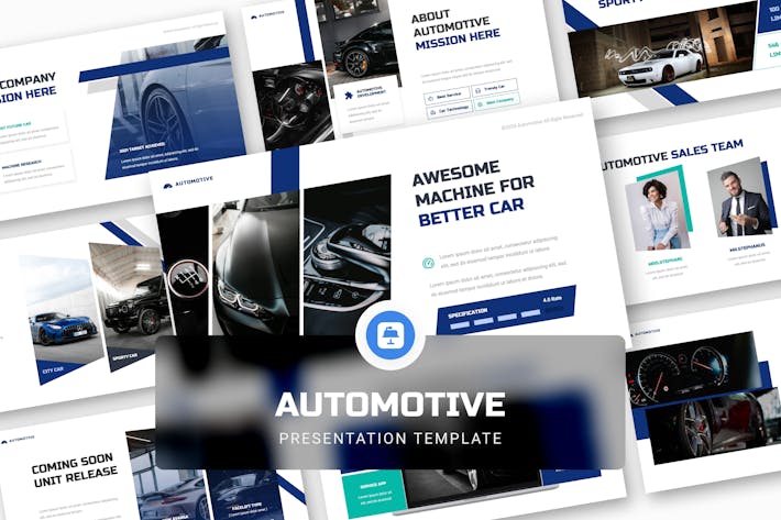 汽车品牌营销运营策略方案Keynote模板 - PPT派