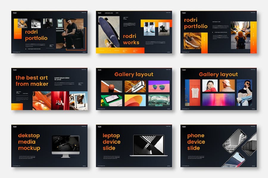 商务企业发展战略讲述Keynote模板 - PPT派