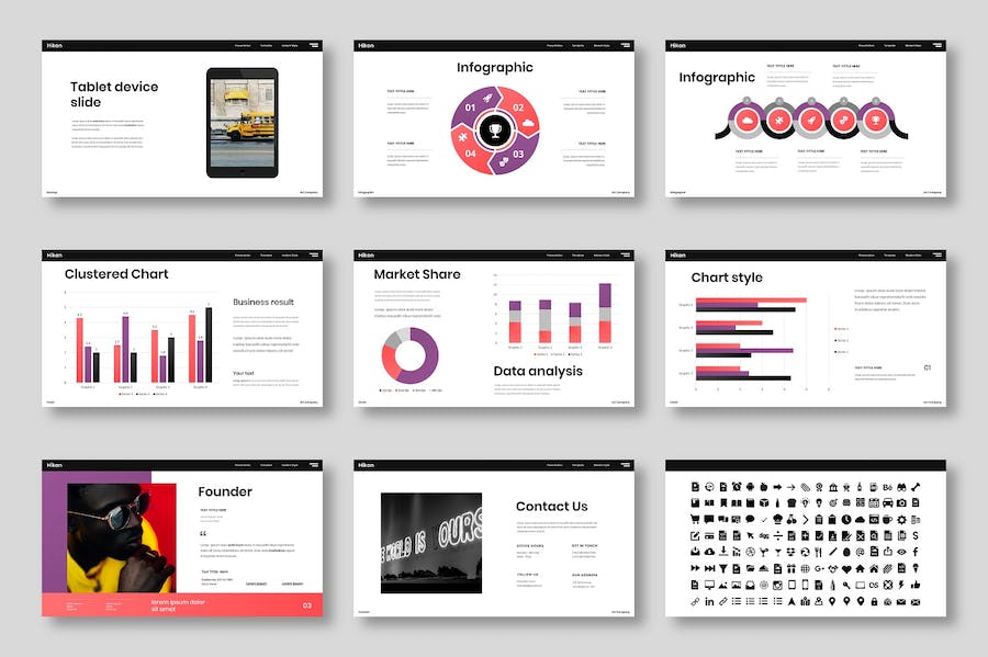 商务企业品牌营销策划宣传Keynote模板 - PPT派