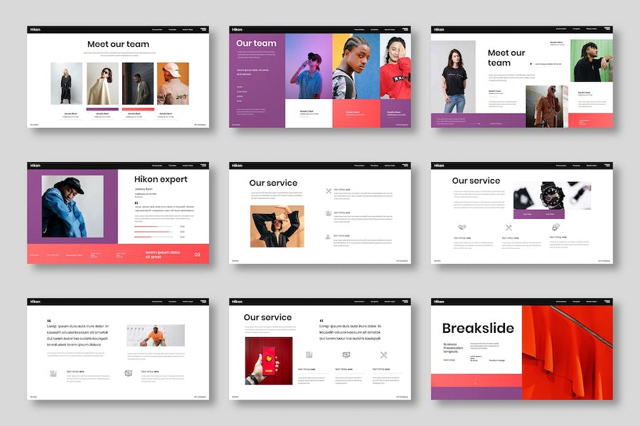 商务企业品牌营销策划宣传Keynote模板 - PPT派