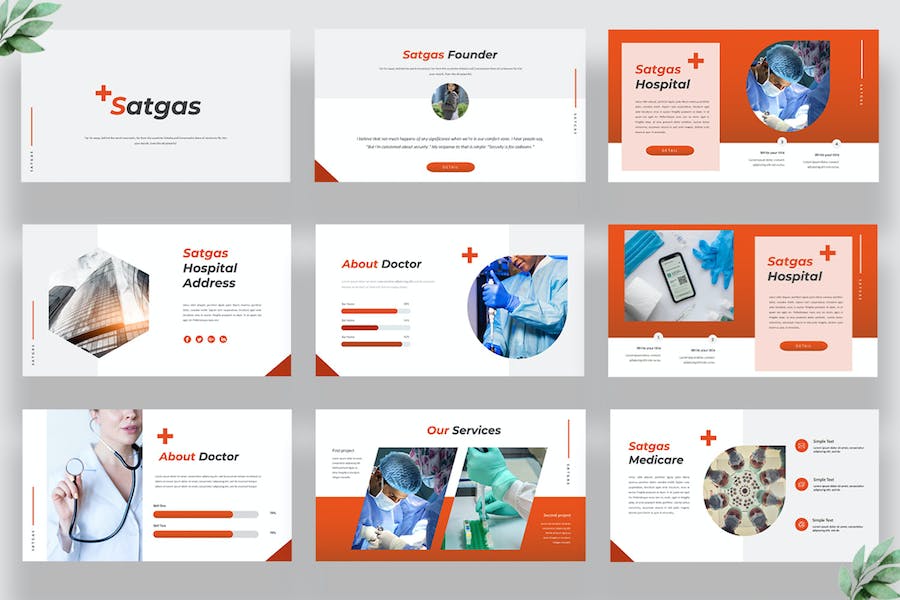 医学知识教学课程展示PPT模板 - PPT派