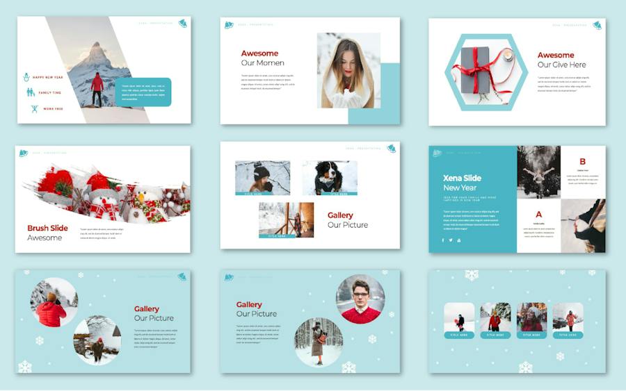 新年创意创新主题活动方案策划Keynote模板 - PPT派