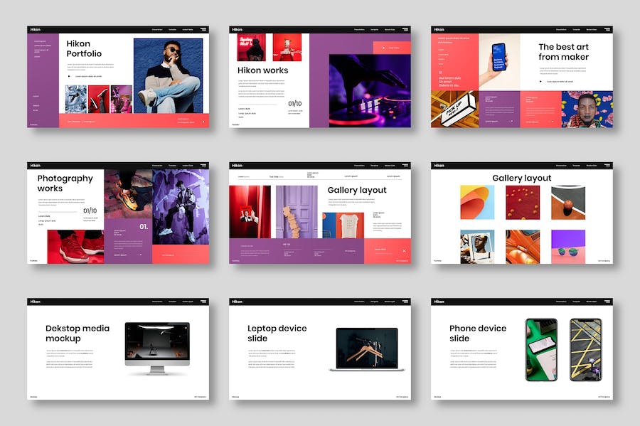 商务企业品牌营销策划宣传Keynote模板 - PPT派
