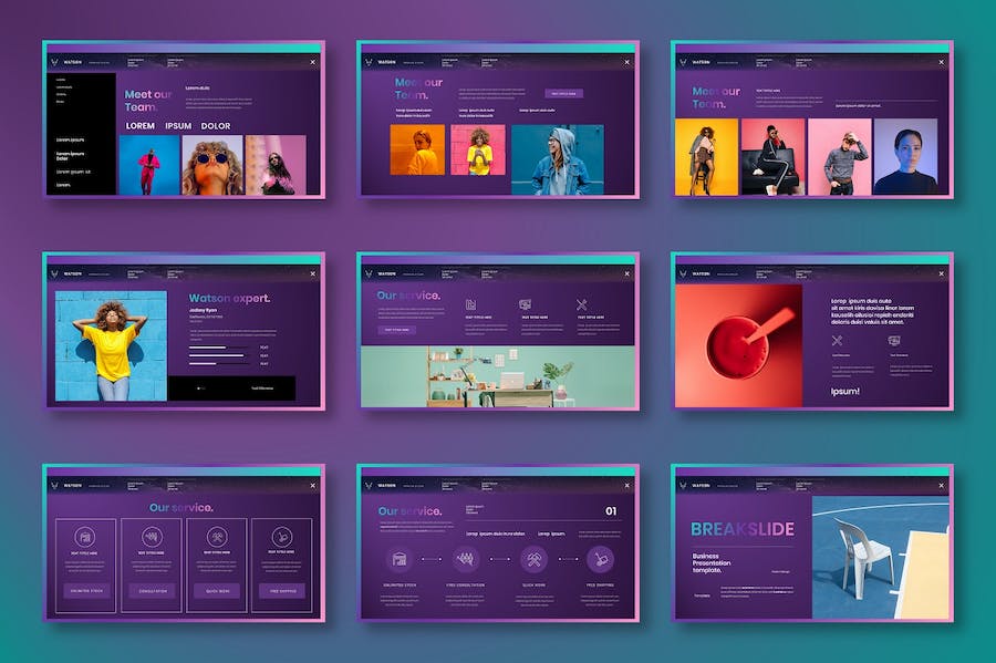 商务业务融资计划书Keynote模板 - PPT派