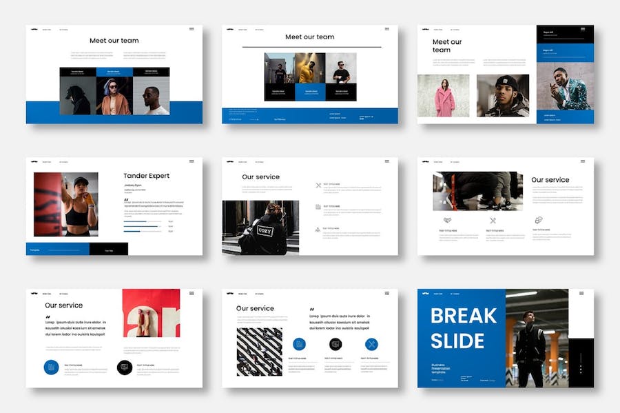 商业企业合作洽谈项目介绍Keynote模板 - PPT派