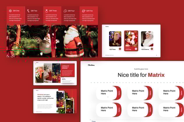 圣诞节派对活动策划方案PPT模板 - PPT派