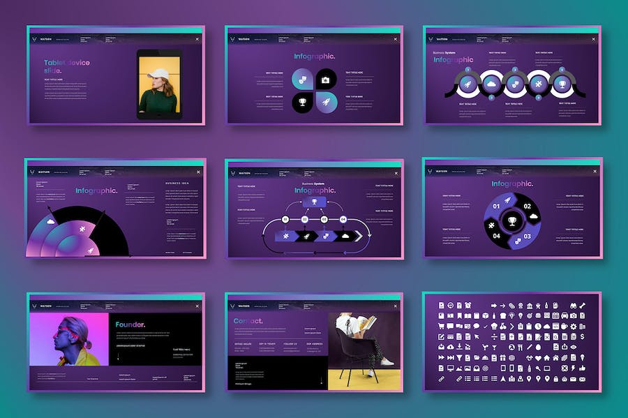 商务业务融资计划书Keynote模板 - PPT派