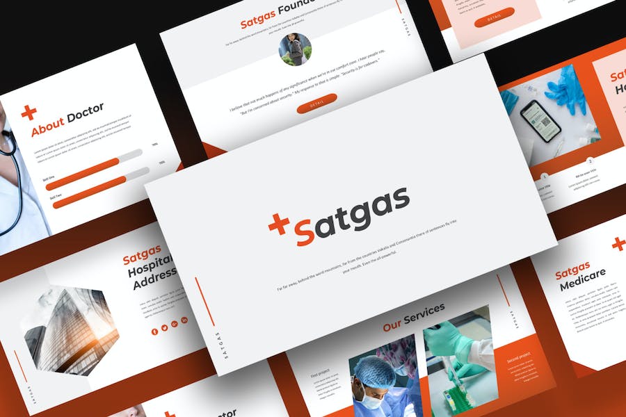 医学知识教学课程展示PPT模板 - PPT派