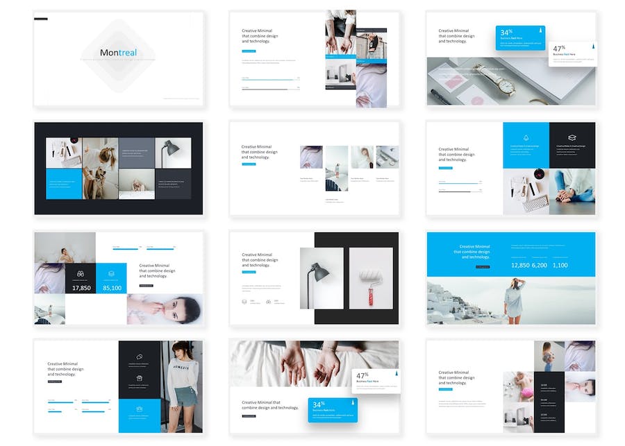 商业融资计划书项目推介Keynote模板 - PPT派