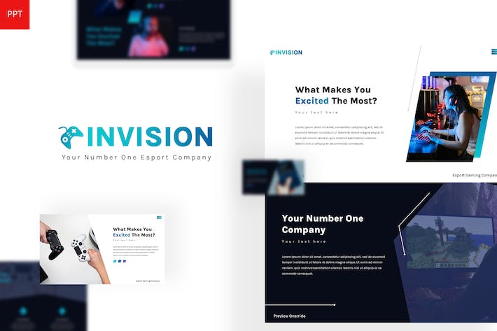 入侵科技网络安全主题PPT模板 - PPT派