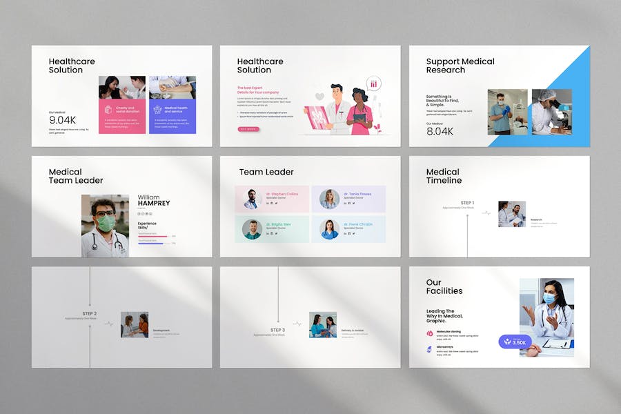 医疗诊疗专业知识分享展示PPT模板 - PPT派