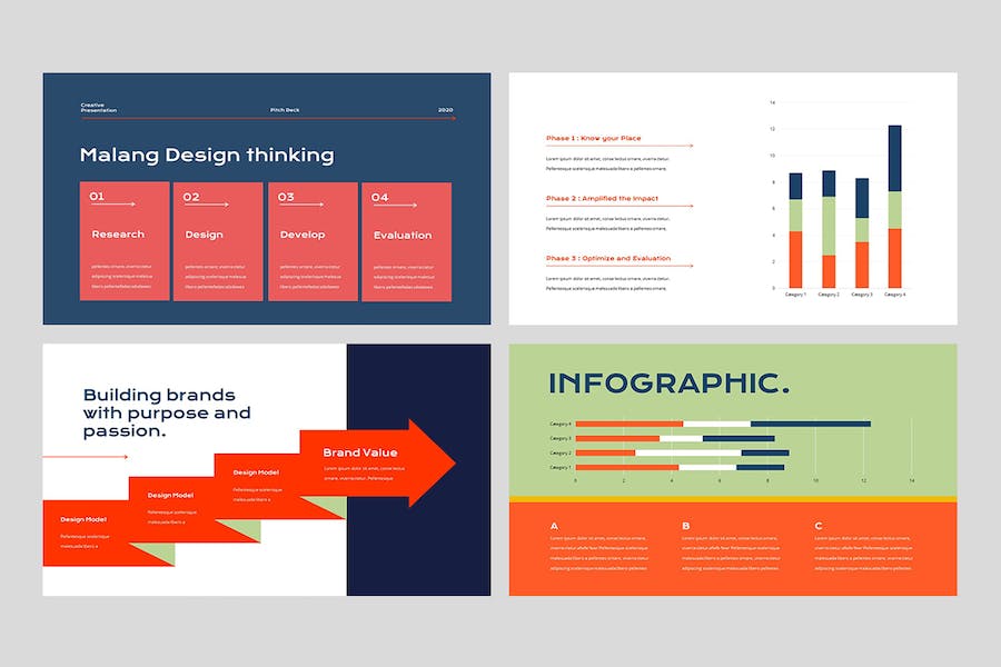 创意设计代理服务方案Keynote模板 - PPT派