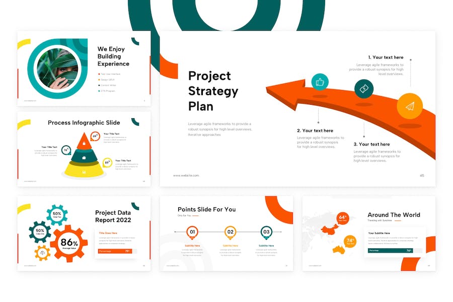 Artistic-creative-geometric-powerpoint-template - PPT派