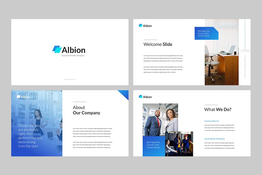 公司简介企业宣传展示Keynote模板 - PPT派