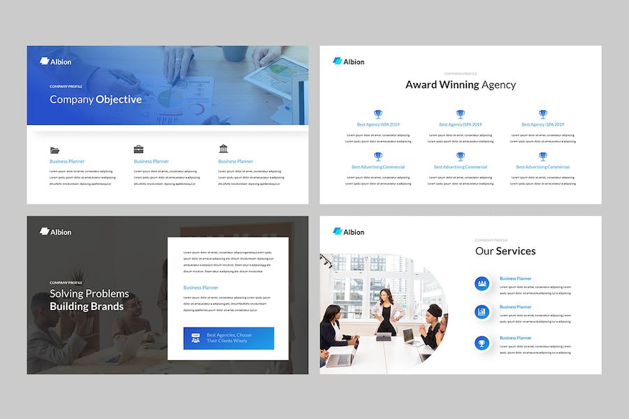 公司简介企业宣传展示Keynote模板 - PPT派