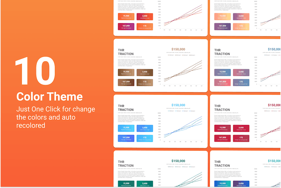 欧美商务风格SWOT分析PPT模板 - PPT派