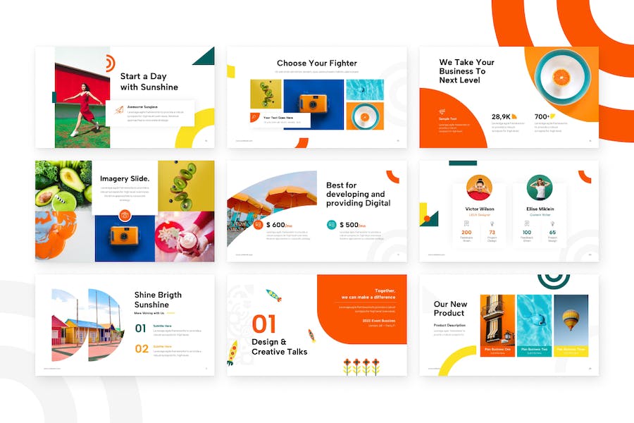 Artistic-creative-geometric-powerpoint-template - PPT派