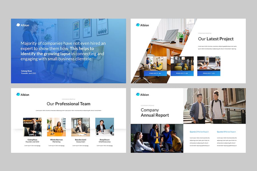 公司简介企业宣传展示Keynote模板 - PPT派