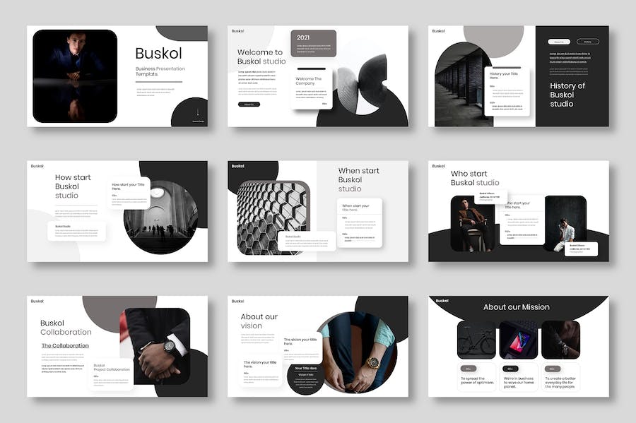 商务项目演讲方案创业融资计划Keynote模板 - PPT派