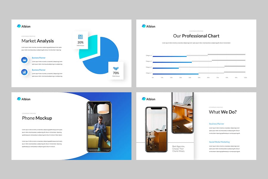 公司简介企业宣传展示Keynote模板 - PPT派