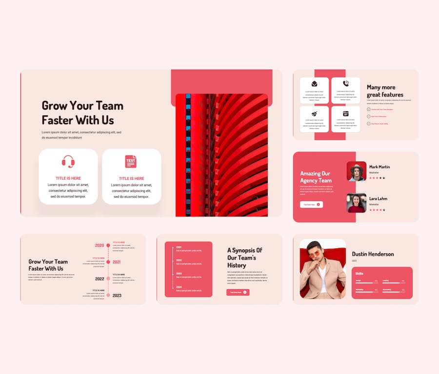 初创公司创业项目商业计划PPT模板 - PPT派