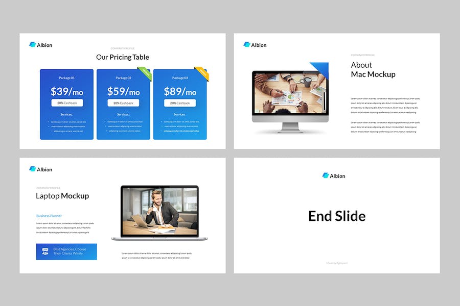 公司简介企业宣传展示Keynote模板 - PPT派