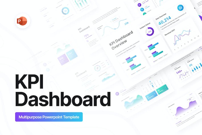 Kpi-dashboard-professional-powerpoint-template- PPT派