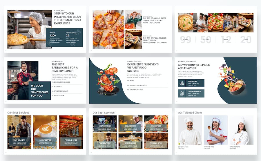 食品品牌推介营销方案Keynote模板 - PPT派