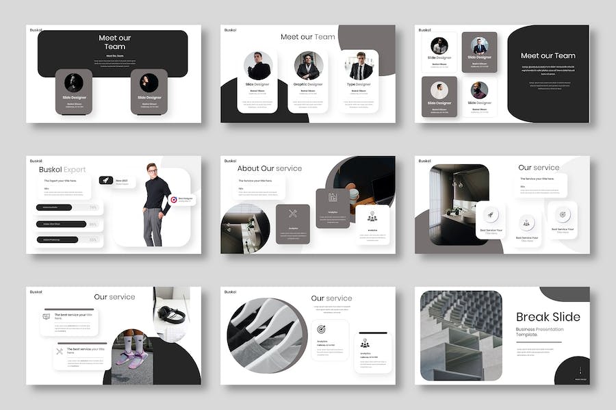 商务项目演讲方案创业融资计划Keynote模板 - PPT派