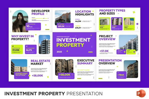 投资房产融资项目方案PPT模板 - PPT派