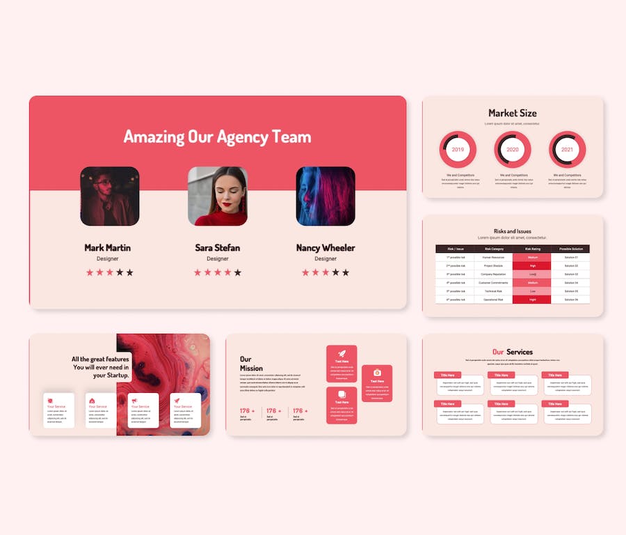 初创公司创业项目商业计划PPT模板 - PPT派