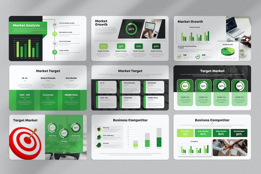 企业商务融资计划书PPT模板 - PPT派