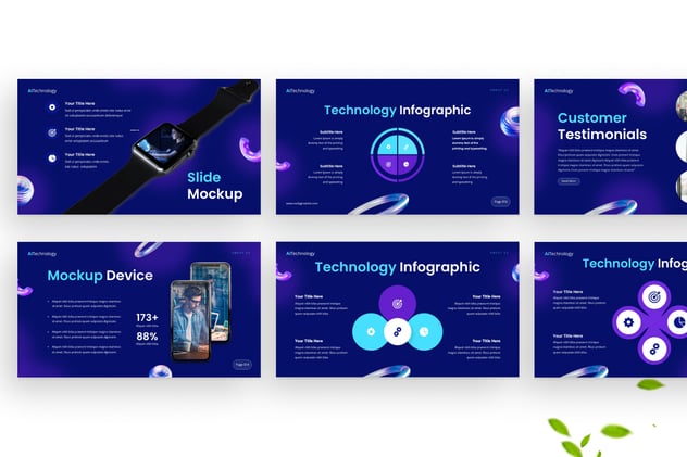 人工智能技术机构科技服务方案Keynote模板 - PPT派