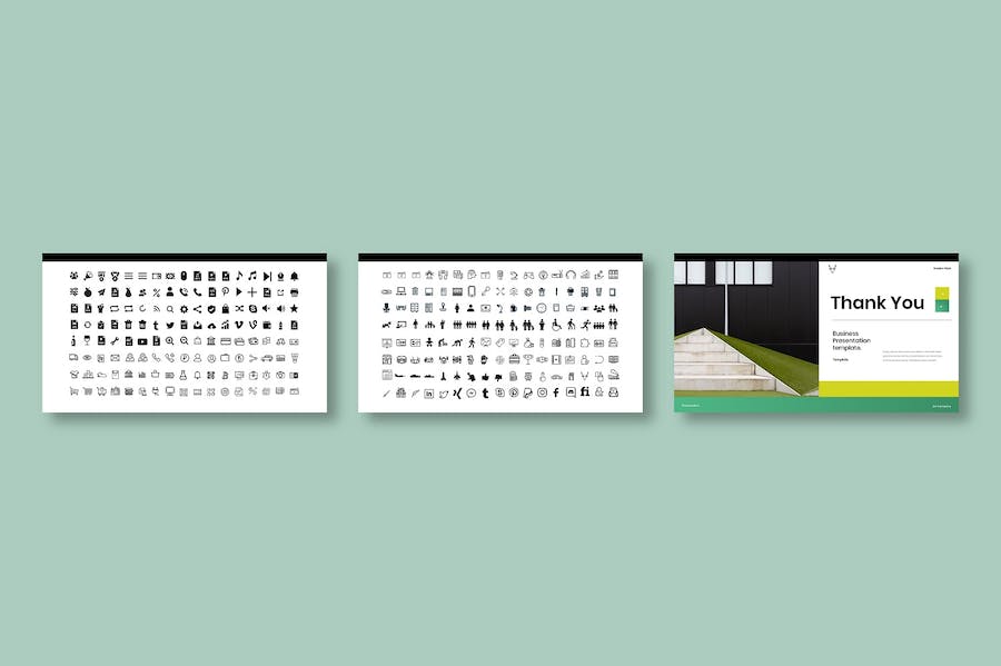 商业品牌创意发展Keynote模板 - PPT派