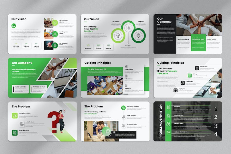 企业商务融资计划书PPT模板 - PPT派