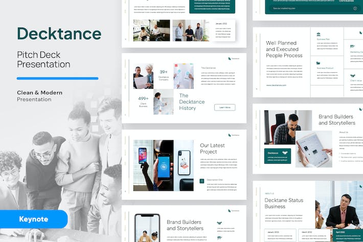 专业商务咨询Keynote演示模板 - PPT派