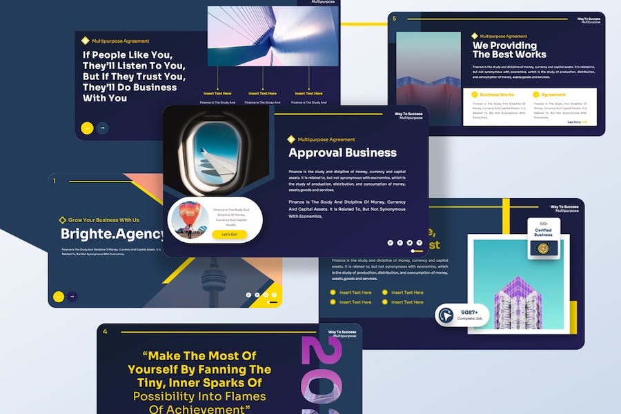 企业公司年度总结汇报Keynote模板 - PPT派