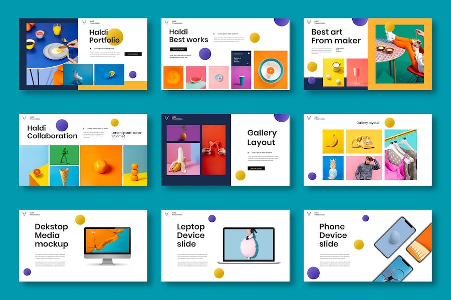 商务企业品牌营销推广Keynote模板 - PPT派