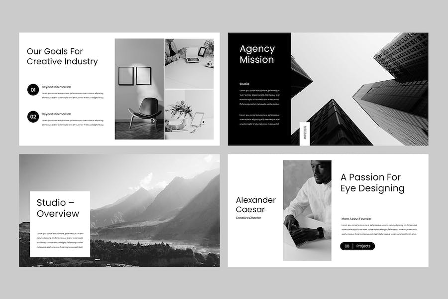 极简主义风格商务办公通用Keynote模板 - PPT派