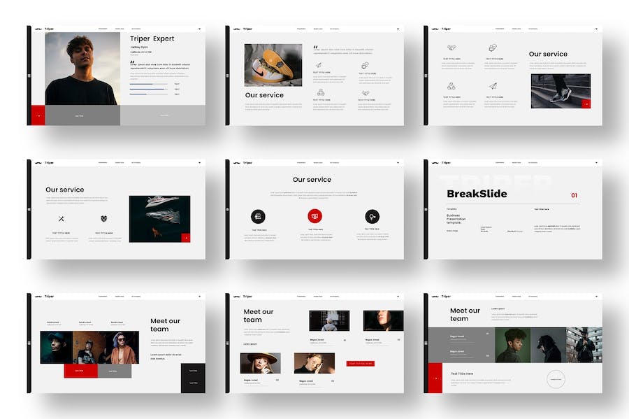 商务业务运营策略企业合作推介展示方案PPT模板 - PPT派