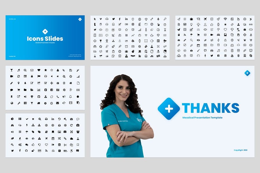 医疗机构诊疗健康服务推介专业展示方案PPT模板 - PPT派