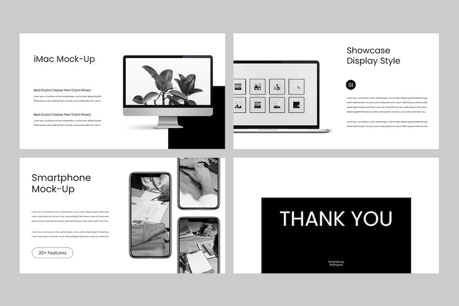 极简主义风格商务办公通用Keynote模板 - PPT派