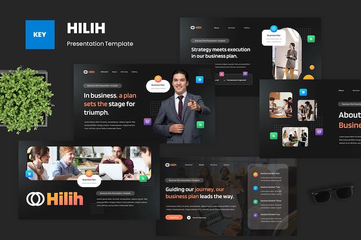 商务计划规划执行讲述Keynote模板 - PPT派